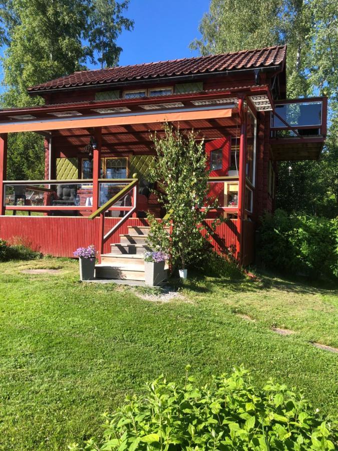 Mysigt Boende I Raettvik Med Utsikt Oever Siljan Екстериор снимка