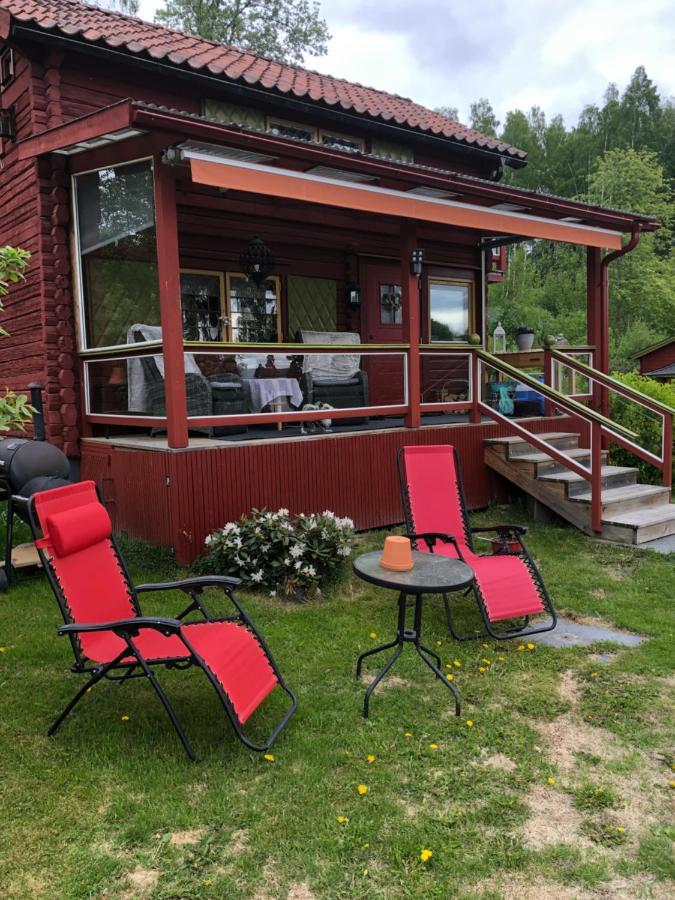 Mysigt Boende I Raettvik Med Utsikt Oever Siljan Екстериор снимка