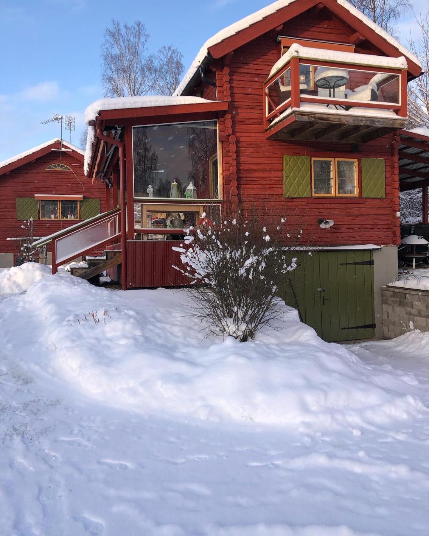 Mysigt Boende I Raettvik Med Utsikt Oever Siljan Екстериор снимка